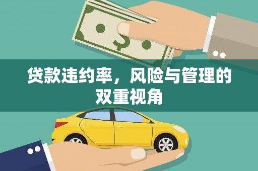 下营贷款违约率，风险与管理的双重视角