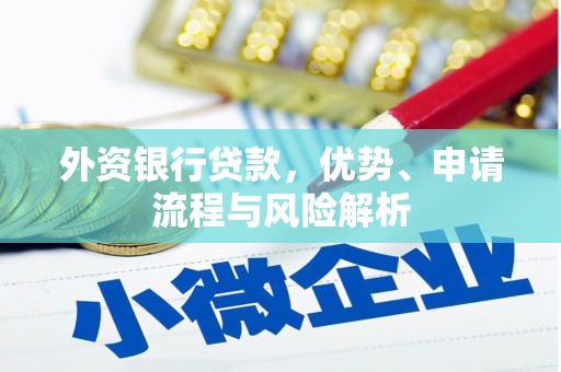 下营外资银行贷款，优势、申请流程与风险解析