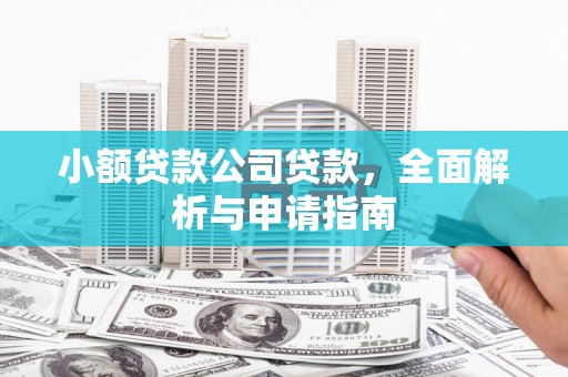 下营小额贷款公司贷款，全面解析与申请指南