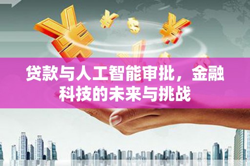 下营贷款与人工智能审批，金融科技的未来与挑战