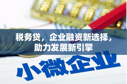 下营税务贷，企业融资新选择，助力发展新引擎