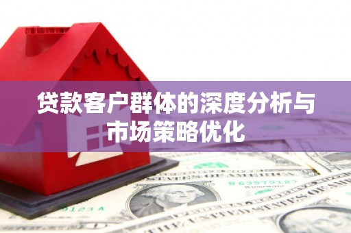 下营贷款客户群体的深度分析与市场策略优化