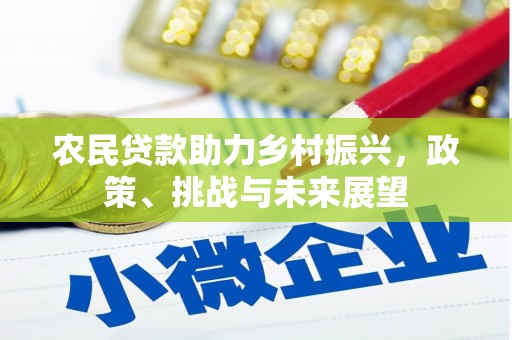 下营农民贷款助力乡村振兴，政策、挑战与未来展望