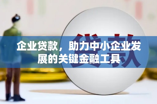 下营企业贷款，助力中小企业发展的关键金融工具