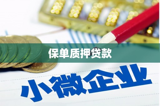 下营保单质押贷款