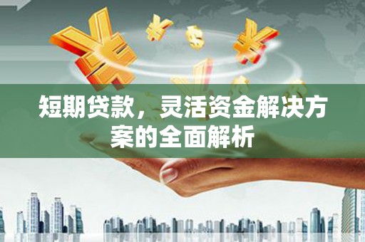 下营短期贷款，灵活资金解决方案的全面解析