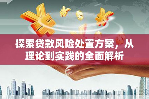 下营探索贷款风险处置方案，从理论到实践的全面解析