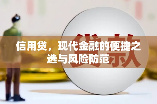 下营信用贷，现代金融的便捷之选与风险防范