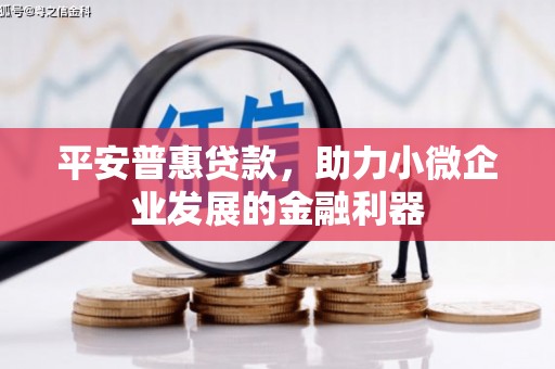 下营平安普惠贷款，助力小微企业发展的金融利器