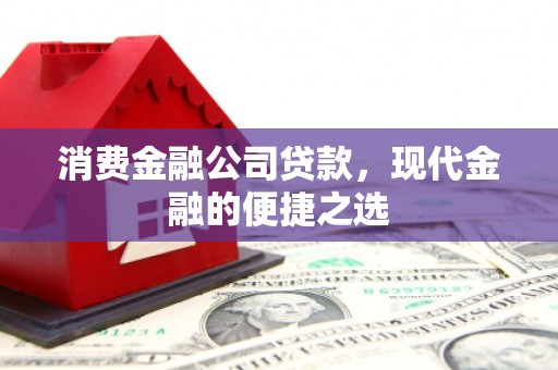 下营消费金融公司贷款，现代金融的便捷之选