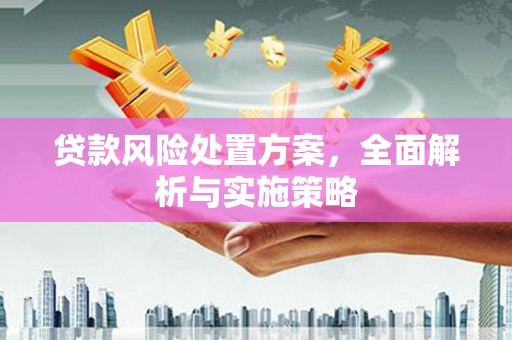 下营贷款风险处置方案，全面解析与实施策略